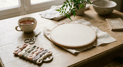 La naissance d'une broderie : entre bonheur et doutes