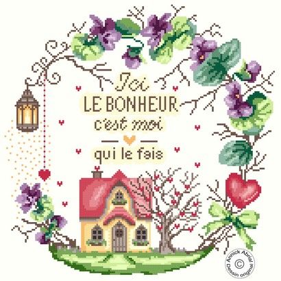 Ici le bonheur c'est moi qui le fais ©Annick Abrial