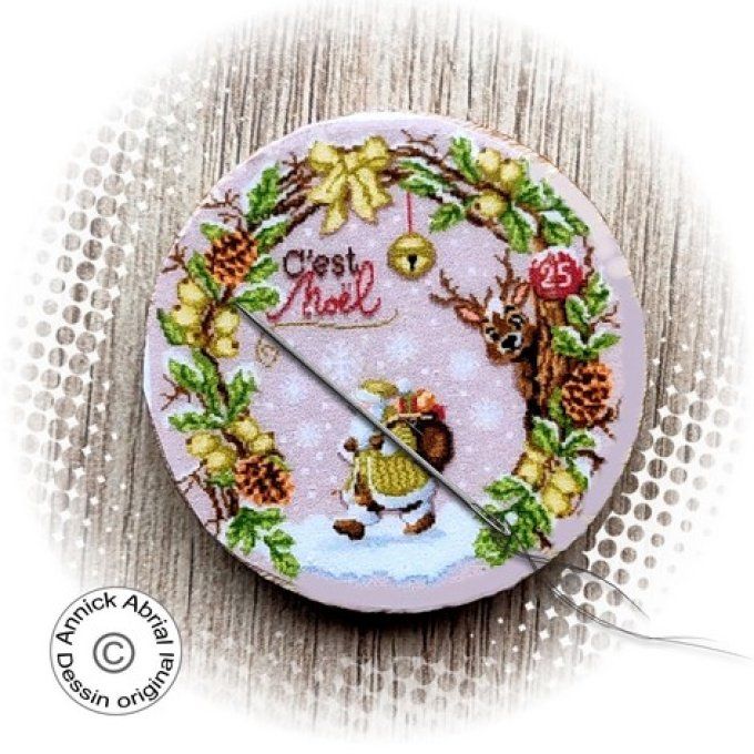 Aimant porte aiguilles Annick Abrial