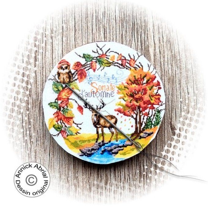 Aimant porte aiguilles Annick Abrial