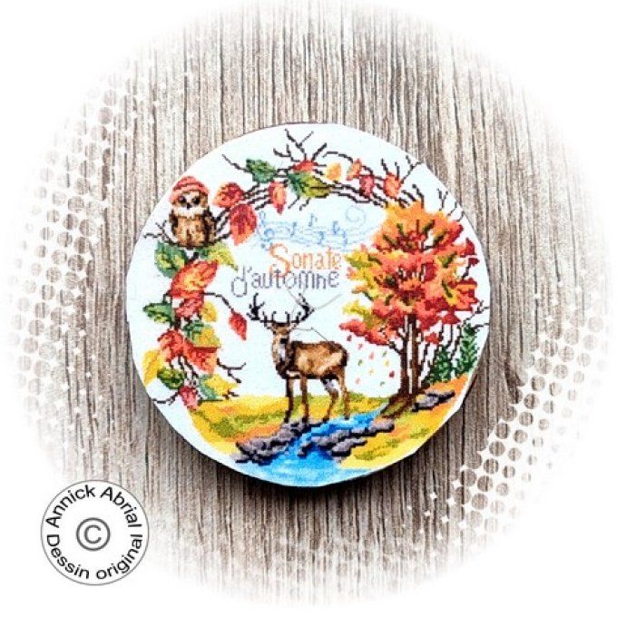 Aimant porte aiguilles Annick Abrial