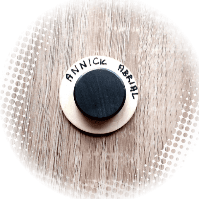 Aimant porte aiguilles Annick Abrial