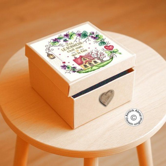 Modèle point de croix ©Annick Abrial