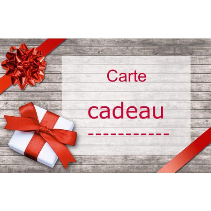 carte cadeau d'un valeur de 75,00 euros 