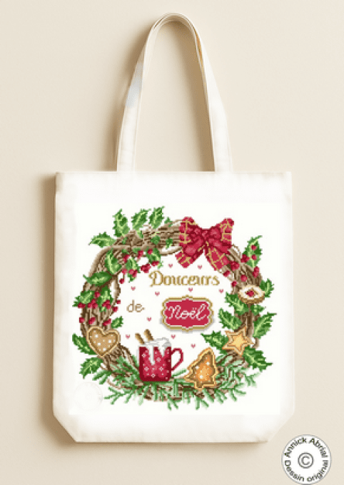 Sac Point de croix ©Annick Abrial