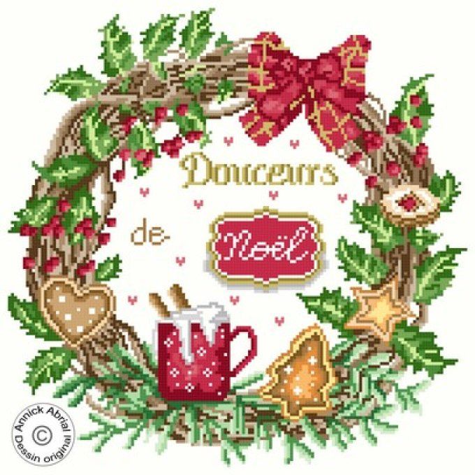 Point de croix - Douceurs de Noël