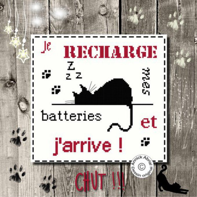 Je recharge mes batteries point de croix Annick Abrial