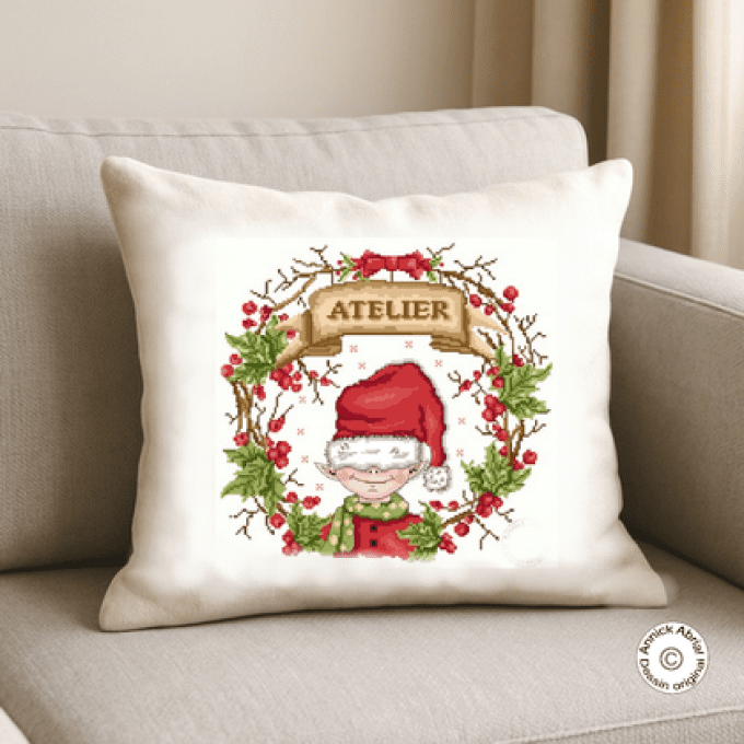 Point de croix ©Annick Abrial