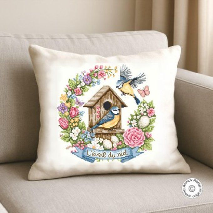 Modèle point de croix ©Annick Abrial