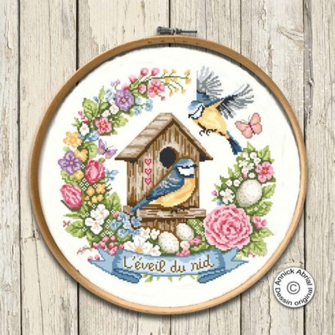 Modèle point de croix ©Annick Abrial