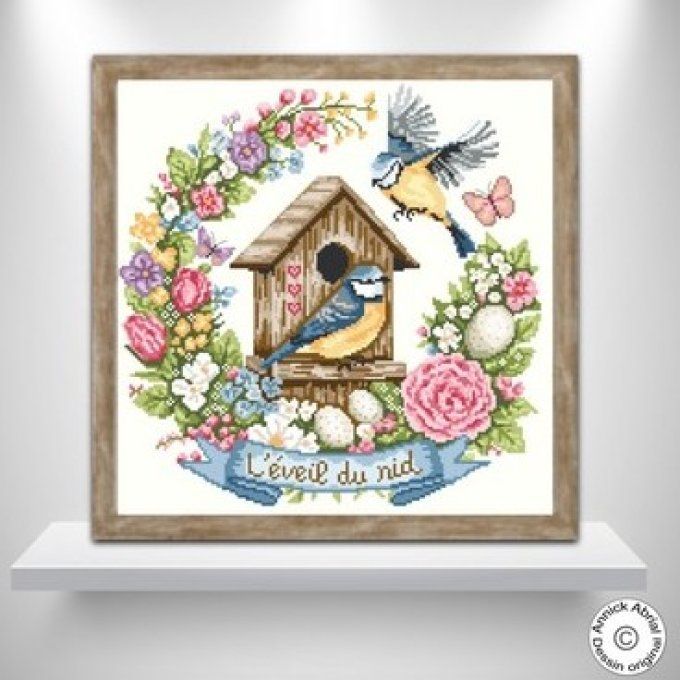 Modèle point de croix ©Annick Abrial