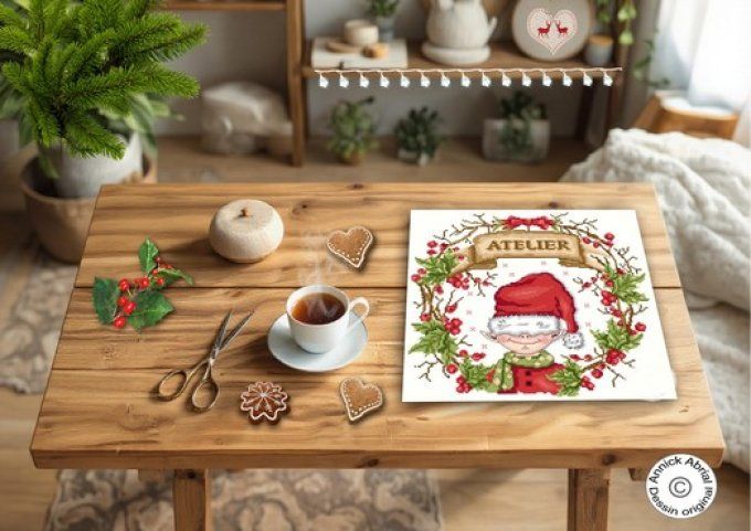 Point de croix ©Annick Abrial