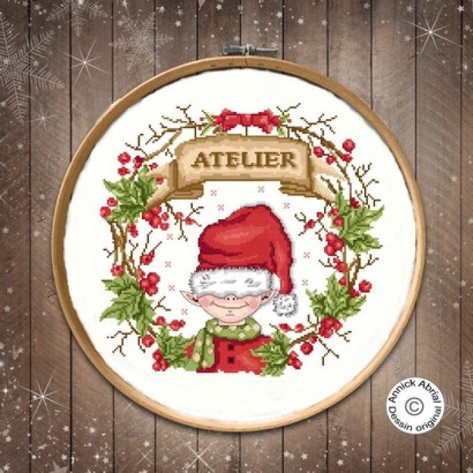 Point de croix ©Annick Abrial