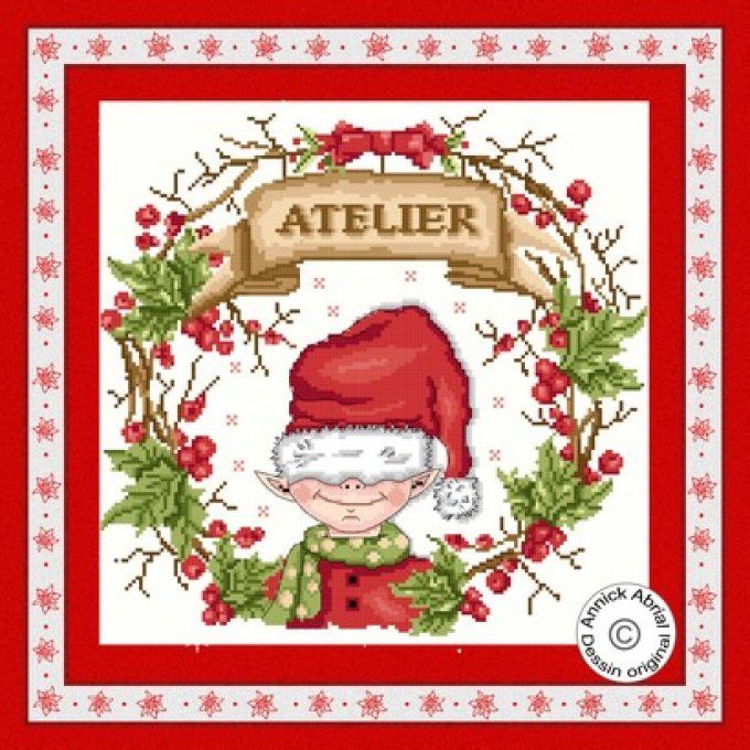 Point de croix ©Annick Abrial