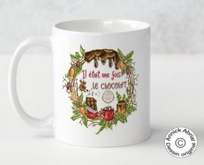 Mug illustré dessin  original ©Annick Abrial