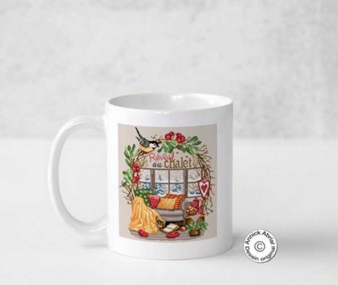Mug illustré d'un dessin de Annick Abrial