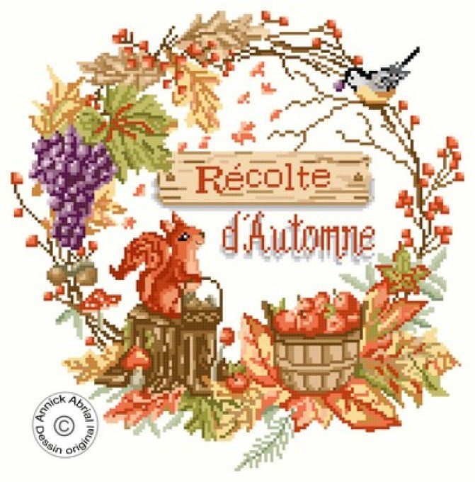 Point de croix - Récolte d'automne