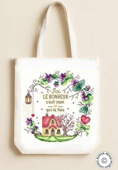 Modèle point de croix ©Annick Abrial