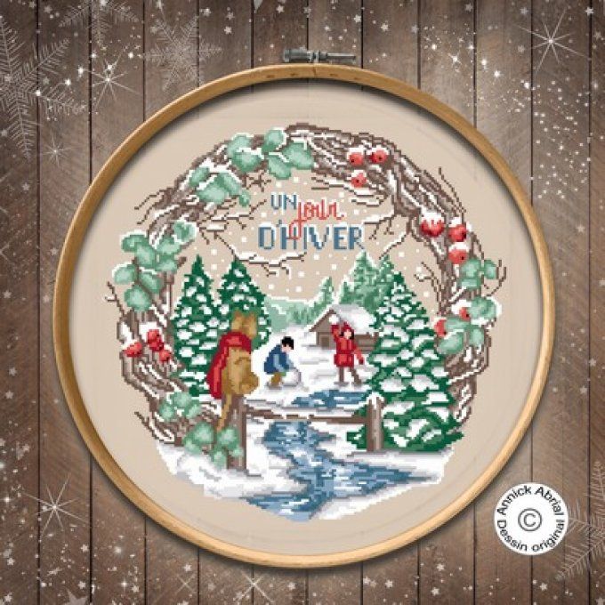 Point de croix ©Annick Abrial