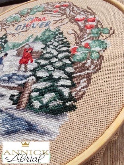 Modèle point de croix ©Annick Abrial