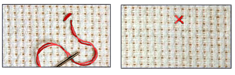 Comment débuter la broderie au point de croix 